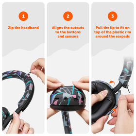 WC ShellZ XM5 compatibility with Sony WH-1000XM5 ensures precise fit and seamless use.