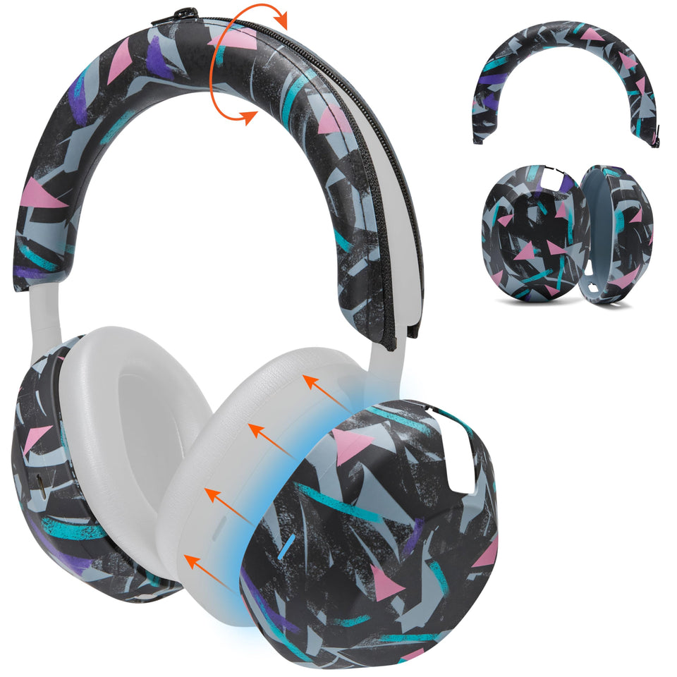 WC ShellZ XM5 outer-earcup for Sony WH-1000XM5 protects while keeping controls accessible.