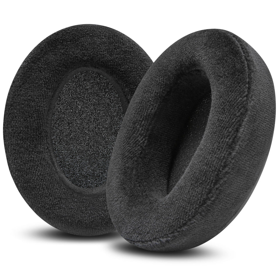 WC StealthZ Arctis Nova earPads closeup with premium velour for comfort