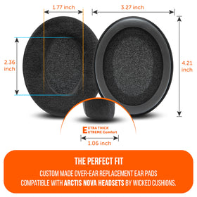 WC StealthZ Arctis Nova installation guide for tool-free upgrade