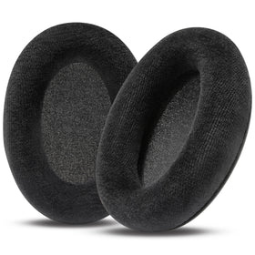 WC StealthZ earpads close-up highlight plush velour for comfort.
