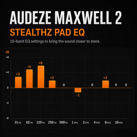 WC StealthZ Maxwell 2 earpads extra thick cushion for improved isolation and comfort