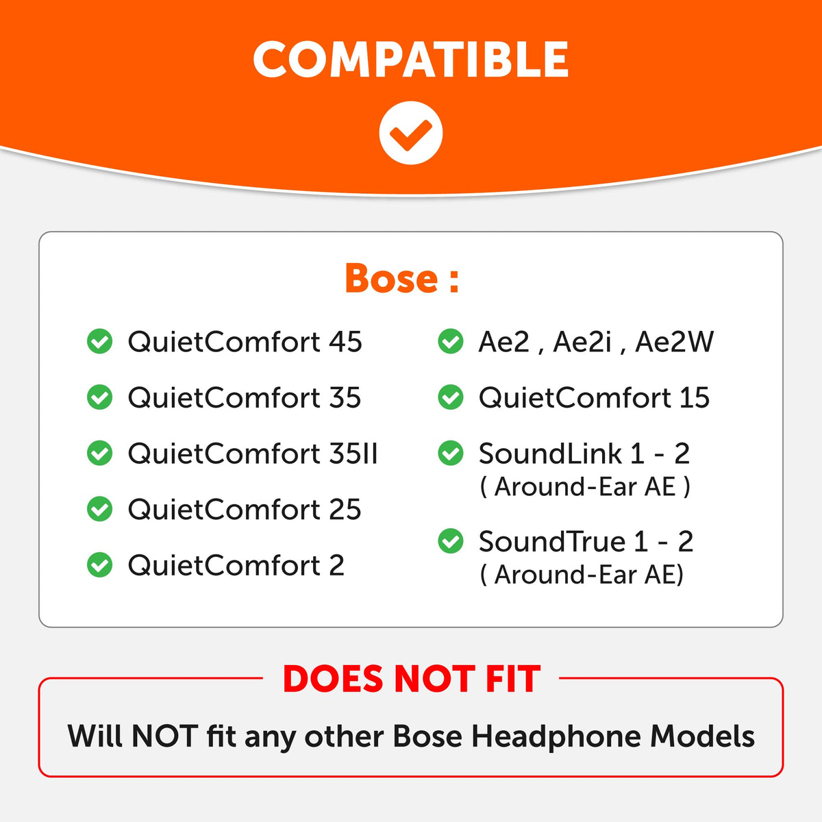 Bose QC45 earpad cover showing secure fit and moisture defense.