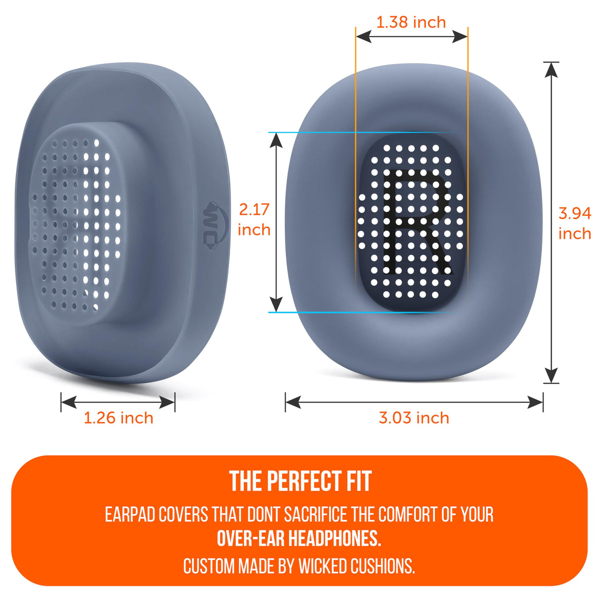 WC SweatZ Max blue AirPods Max 1 compatibility reference for setup