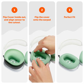 Durable, stretchy silicone fits securely without adding bulk.