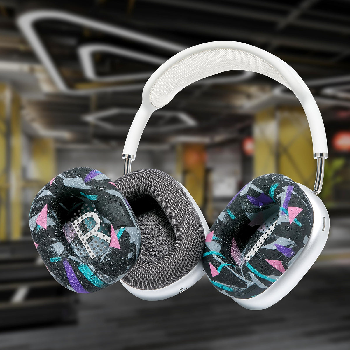 Full earpad protection by WC SweatZ Max on AirPods Max 1