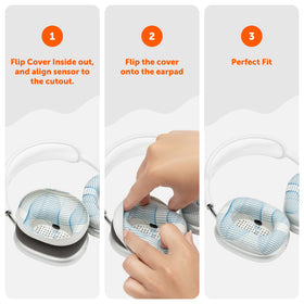 WC SweatZ Max helps prolong earpad life with daily use