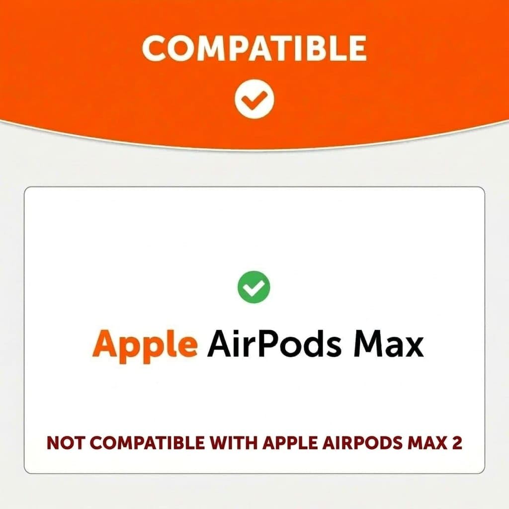Close-up of stretchy silicone layer ready to slip onto AirPods Max 1.
