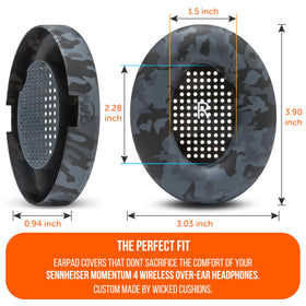 WC SweatZ Momentum 4 cover during installation showing slip-on replacement