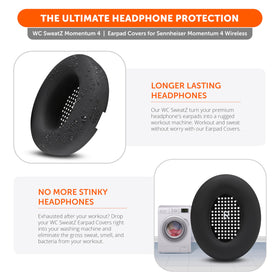 Protects entire earpad including drivers for comprehensive protection.