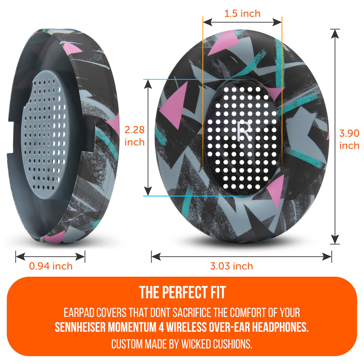 WC SweatZ Momentum 4 silicone is stretchy and durable for lasting protection