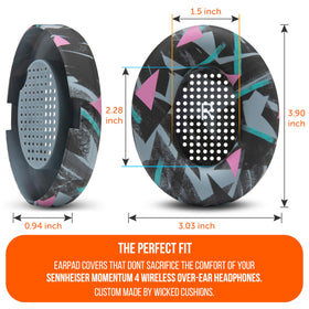 WC SweatZ Momentum 4 silicone is stretchy and durable for lasting protection