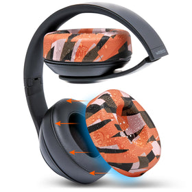 WC SweatZ Studio earpad-cover on Beats Studio 3 for sweat protection during workouts.