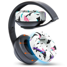 WC SweatZ Studio earpad cover on Beats Studio 3 protects against sweat during workouts