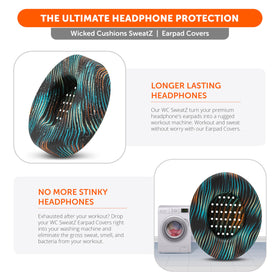 WC SweatZ Studio full-earpad defense shields the inner drivers from moisture.