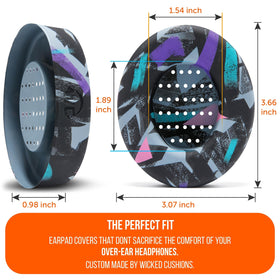WC SweatZ Studio full earpad protection including drivers for Beats Studio