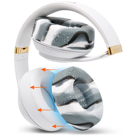 WC SweatZ Studio marble-coverage on Beats Studio 3 guards earpads from sweat during workouts