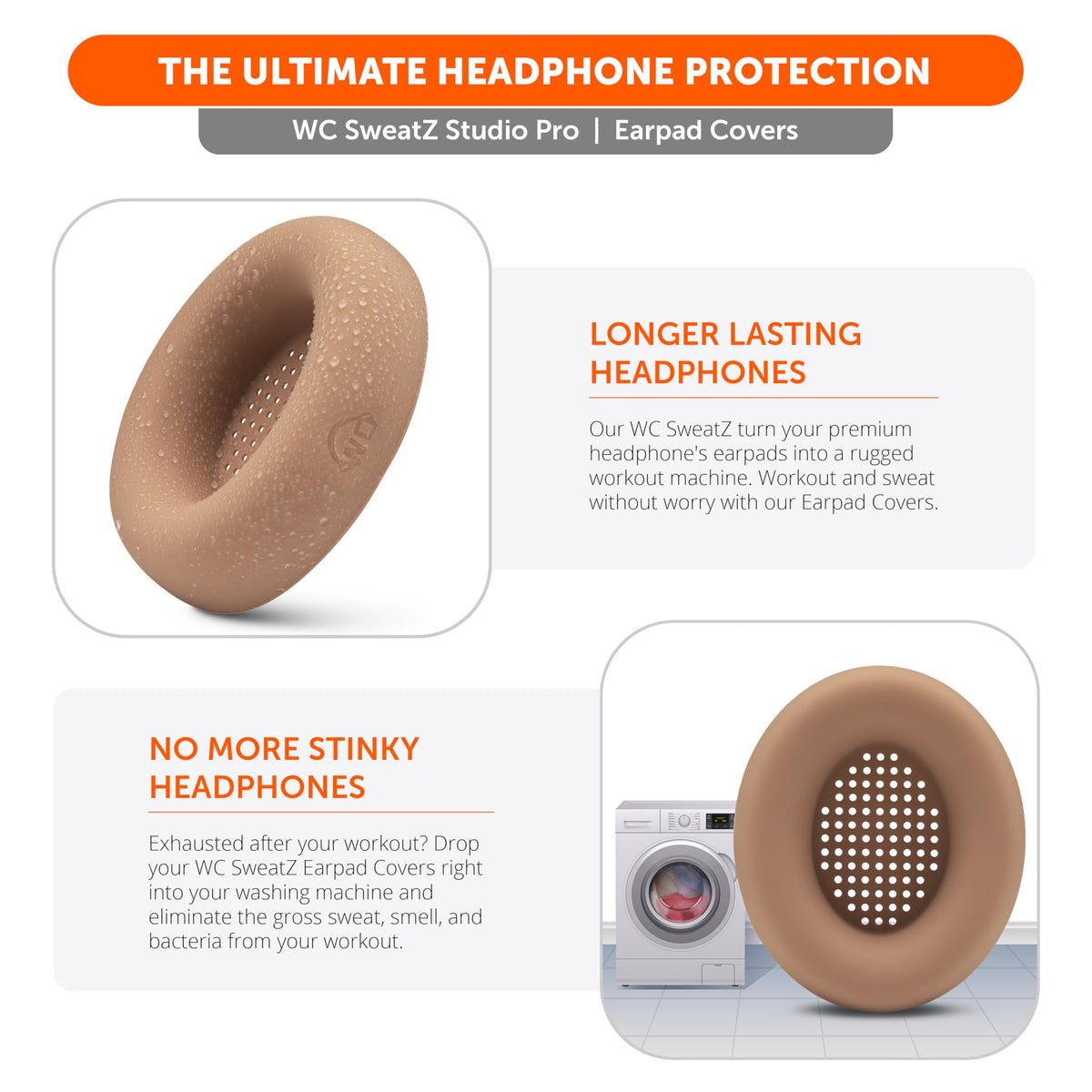 WC SweatZ dune color adds subtle style to Beats Studio Pro