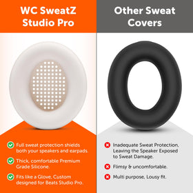 Easy on/off sleeve for Beats Studio Pro, quick refresh between sessions.