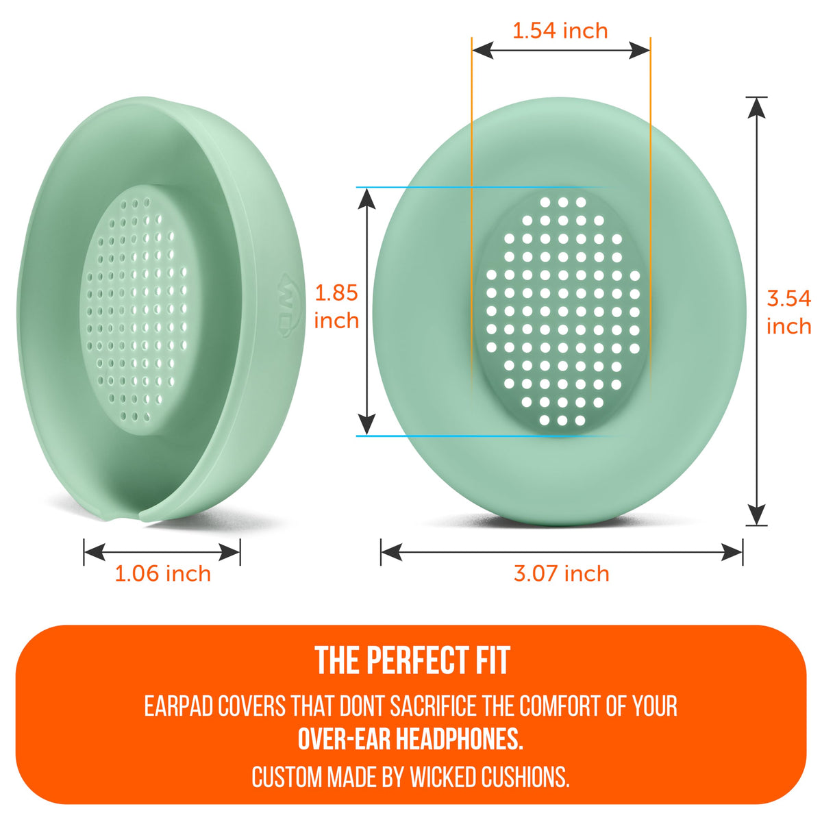  WC SweatZ earpad cover during a workout; keeps pads fresh.