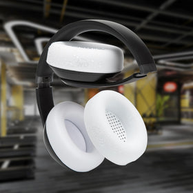 Easy slip-on-off design on headset for quick replacement