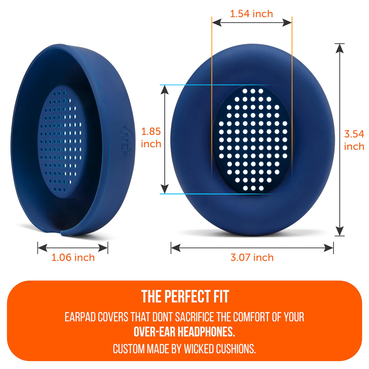WC SweatZ Studio Pro silicone earpad cover guard entire earpad and drivers