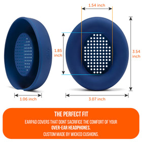 WC SweatZ Studio Pro silicone earpad cover guard entire earpad and drivers
