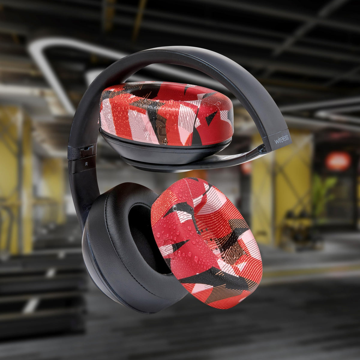 WC SweatZ Studio quick-slip application for Beats 2 and 3, tool-free.