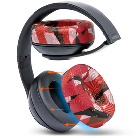 WC SweatZ Studio red prism cover for Beats 3 protects against sweat during workouts.