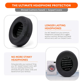 WC SweatZ Studio washable earpad covers ready for machine or hand wash.