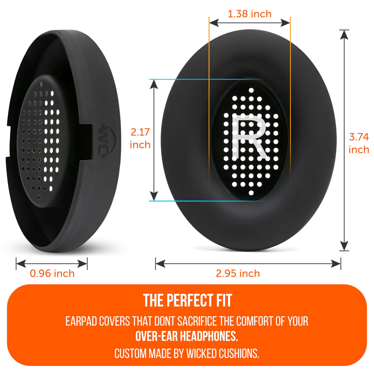 Sweat and water resistance highlights on WC SweatZ QuietComfort covers.