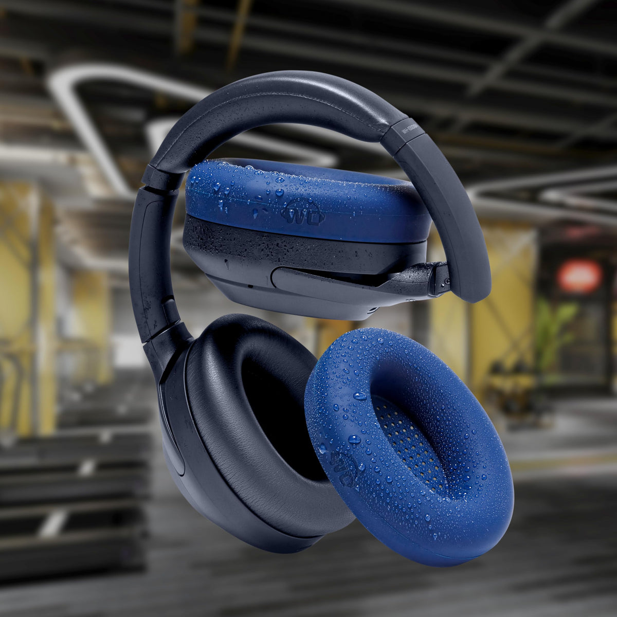 Easy-slip-on WC SweatZ XM4 installation over WH-1000XM4 earpads.