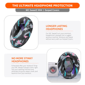 WC SweatZ XM4 easy slip-on system for quick on-the-go swaps.