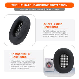 Durable stretch material of WC SweatZ XM5 maintains coverage over time.