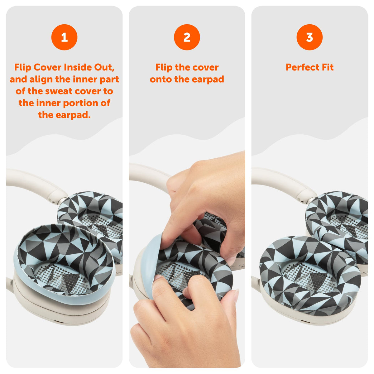 WC SweatZ XM5 easy-on-off earpad covers