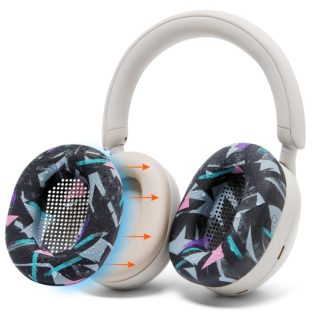 WC SweatZ XM5 front packaging shows cover set and brand protection benefit