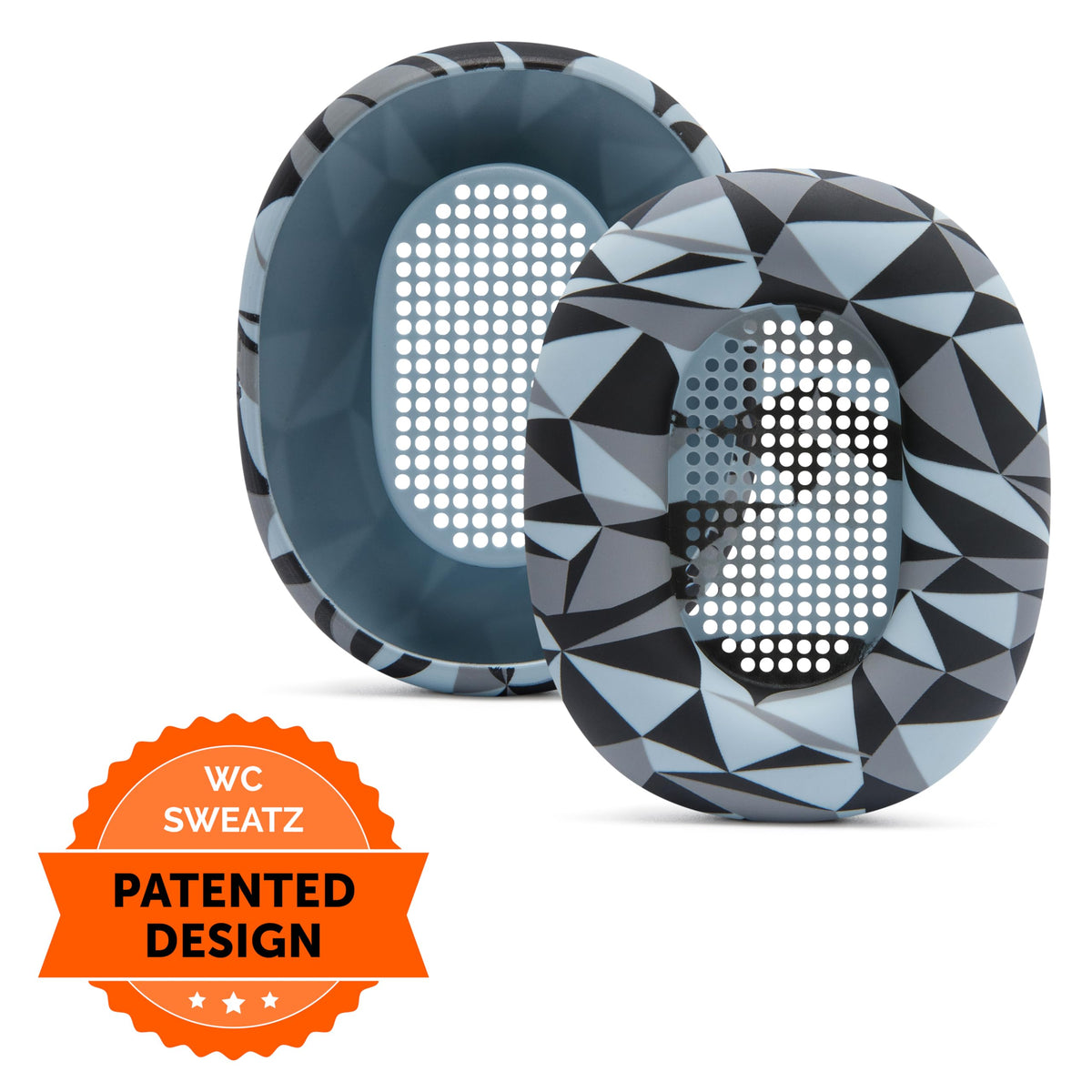 WC SweatZ XM5 geo grey cover over WH-1000XM5