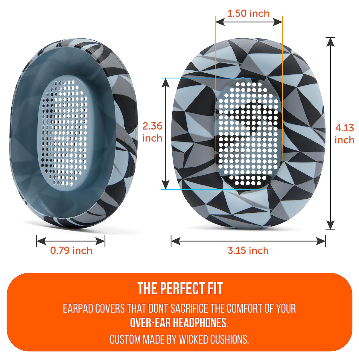 WC SweatZ XM5 machine-washable earpad covers