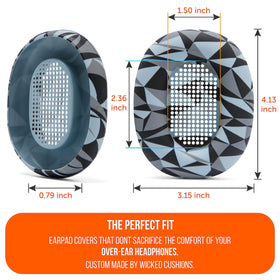WC SweatZ XM5 machine-washable earpad covers