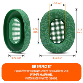 WC SweatZ XM5 size comparison with hand to show stretch and fit