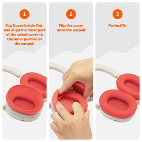 WC SweatZ XM5 covers provide full earpad coverage against moisture