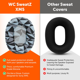 WC SweatZ XM5 washable earpad cover for headphones