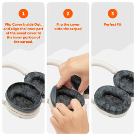 WC SweatZ XM5 in washing machine scenario showing washable convenience and durability