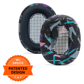 WC SweatZ XM5 in gym setting on headphones shows protection during workouts