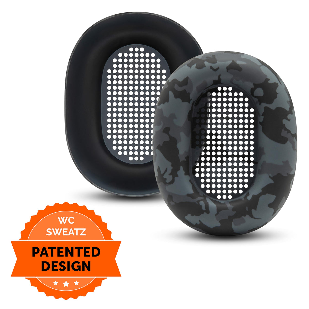 WC SweatZ XM6 black camo packaging for rugged gear