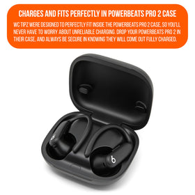 WC TipZ Powerbeats Pro 2 tips install quickly without tools.