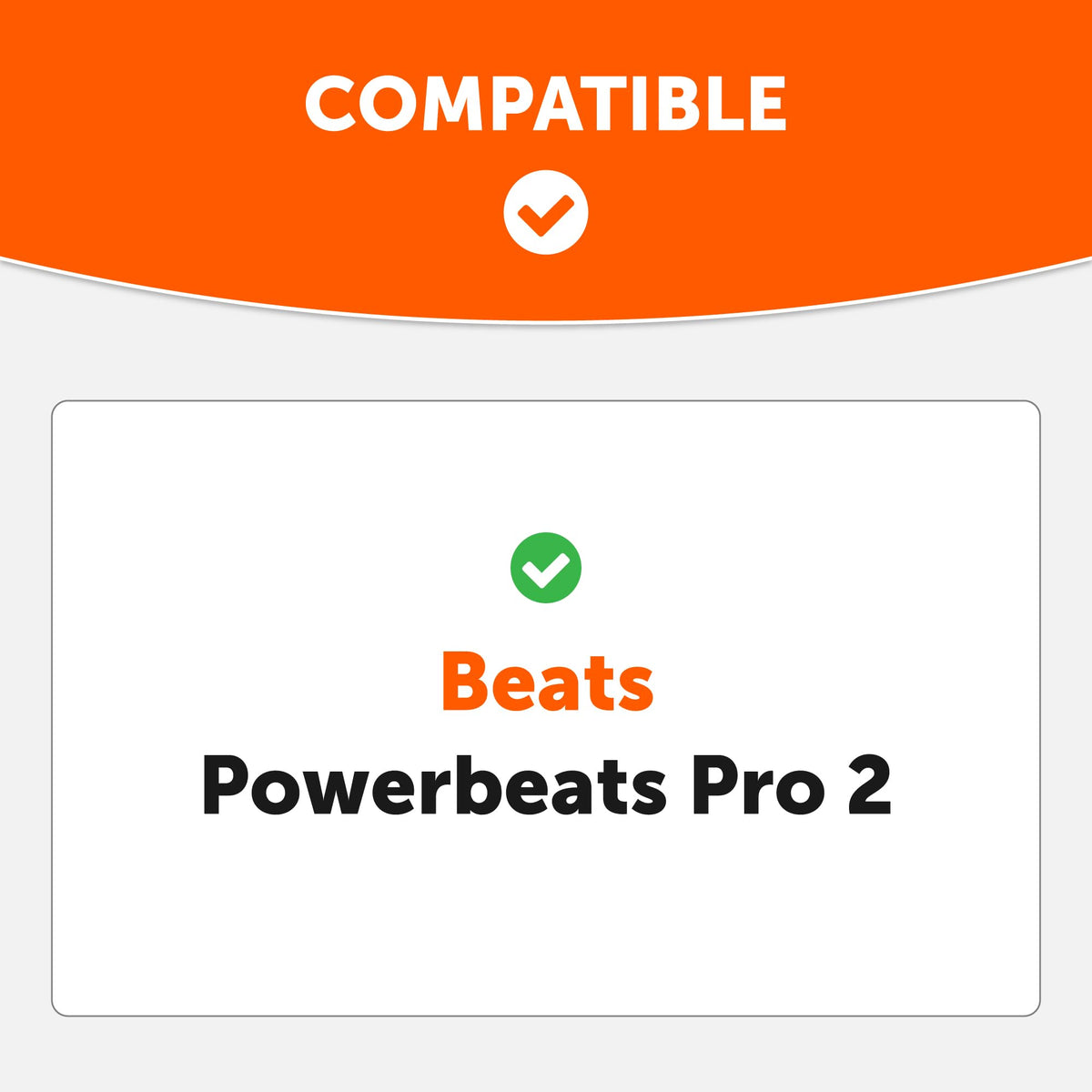 WC TipZ Powerbeats Pro 2 tips provide secure fit during workouts.