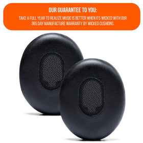 WC Wicked Cushions Bose QC3 ear pads installation guide included for tool-free setup.