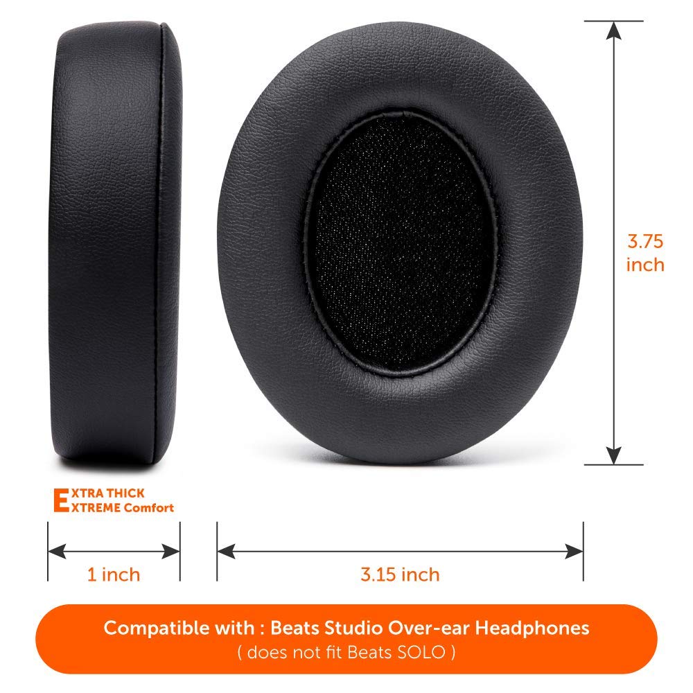 WC Wicked Cushions installation guide image for Beats Studio 2/3 pads