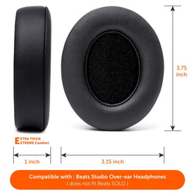WC Wicked Cushions installation guide image for Beats Studio 2/3 pads